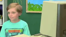 Деца реагират на стари компютри (видео)